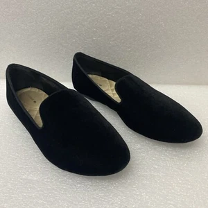 Birdies Starling Faux Calf Hair Fur Loafers Slip On Shoes Black Women's Size 9 - Picture 1 of 9