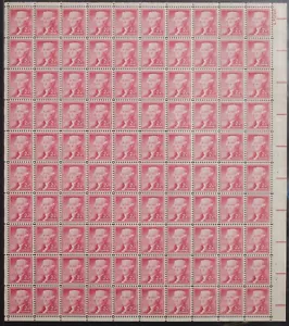 Scott #1033 Hoja de 100 MNHOG 1954-68 2 centavos MSA05_1033-1 - Imagen 1 de 2