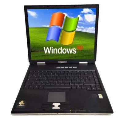 Notebook PC PORTATILE ASUS 1.86 Ghz per Programmi WINDOWS XP SERIALE RS232 21175 - Immagine 1 di 4