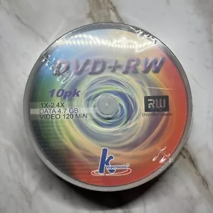 K Hypermedia CD-R Recordable Discs 650MB 74min Multi Speed 16x Pack of 10 NEW - Picture 1 of 3