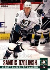 2003-04 Pacific Red #8 Sandis Ozolinsh