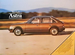 Vauxhall Astra Mk1 Brochure 1981 - Picture 1 of 1