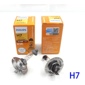 2x PHILIPS H7 Premium VISION Bright 12V +30% Halogen Headlight Lamp Bulbs 55w - Picture 1 of 4
