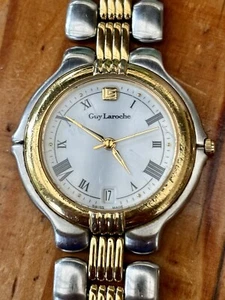 Vintage Swiss Guy Laroche Quartz Analogue Unisex Watch 3560405 - Picture 1 of 8