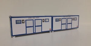 Contenedor de inodoro HO/1:87 2 piezas kit modelo de cartón - Imagen 1 de 3