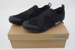 NEW! Shimano SH-IC100 Clipless Indoor Cycling Shoes EU 45 / US Men's 10.5 Black