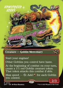 MTG - (Borderless) HOWLSQUAD HEAVY - Aetherdrift (R) - Picture 1 of 1