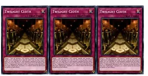 Yugioh - 3X Twilight Cloth - Común - 1ª Edición - COTD-EN073 - Casi Como Nuevo - Imagen 1 de 1