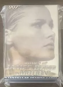 The Women of JAMES BOND In Motion Complete Trading Card Set (63) + Inserts M1-M6 - Picture 1 of 12