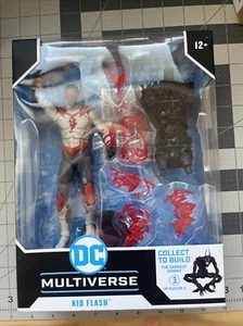 DC Multiverse Kid Flash Speed Metal 7" BAF The Darkest Knight McFarlane Sealed - Picture 1 of 2