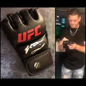 GFA The Ultimate UFC Fighter * NATE DIAZ * signierter neuer Handschuh EXAKT PROOF N2 COA - Bild 1 von 6