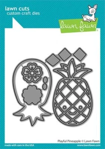 Lawn Fawn, lawn cuts/ Stanzschablone, playful pineapple - Bild 1 von 4