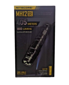 Nitecore MH12SE 1800 Lumens 405m SFT-40-W LED EDC Tactical Camping Flashlight - Picture 1 of 1
