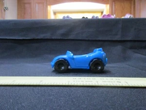 Fisher Price Little People Auto Family blau Garagenfahrzeug Kunststoff schwarze Räder - Bild 1 von 3