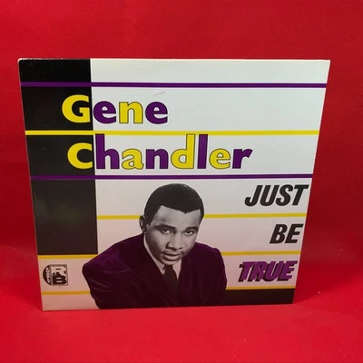 GENE CHANDLER Just Be True 1985 UK vinyl LP Charly records - Image 1 of 4