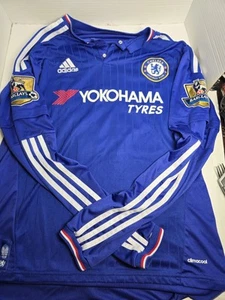 MAGLIA HOME MANICA LUNGA ADIDAS EDEN HAZARD CHELSEA FC CHAMPIONS LEAGUE 2014/2015 - Foto 1 di 10