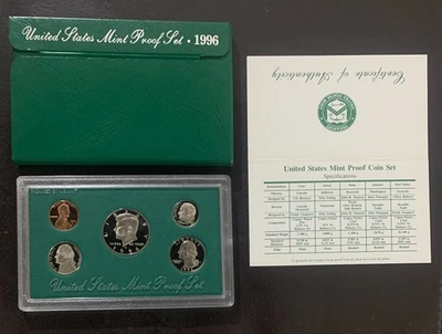 1996 | United States Proof Set  | Mint Condition - Image 1 of 2