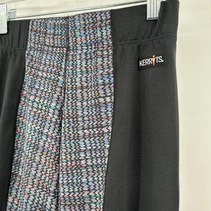 Kerrits Women Knee Patch Riding Breeches Jodhpur Equestrian Black Pants Small - Picture 1 of 6