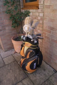 TEXAN Power Women Golf Set 13 Clubs bag Graphite Ladies (7-Iron-36") Superb - Picture 1 of 17