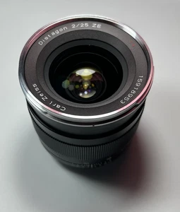 CARL ZEISS Distagon 2/25 25mm f2 ZE T* Lens for Canon EF - Picture 1 of 5