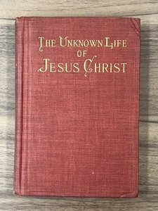 The Unknown Life of Jesus Christ from Buddhist Manuscripts Notovitch 1890 RARE - Imagen 1 de 12