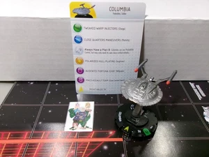 =Heroclix STAR TREK Tactics III U.S.S. Columbia NX-02 017 with card = - Picture 1 of 1