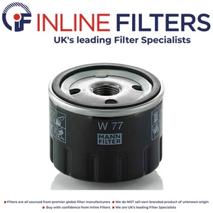Filtro lubricante Mann W 77 - Genuino Mann - ENTREGA AL DÍA SIGUIENTE - Imagen 1 de 1