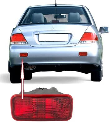 LEFT REAR TAIL LIGHT LOWER FOG LAMP FOR MITSUBISHI Lancer 2003-2006 - Image 1 of 4