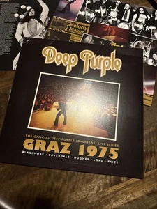 Deep Purple 1975 Live Show Recorded in Austria on Double ! (Vinyl) German Import - Imagen 1 de 13