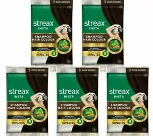 Streax Shampoo Hair Color,almond oil and noni extracts 15ml - Picture 1 of 16