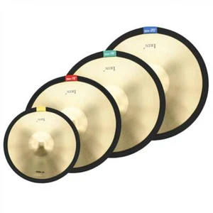 4pcs Drum Cymbal Mute Practice Silencer Dampener Cymbal Mute Circle Ring Pad - Picture 1 of 12