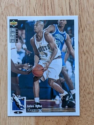 1994 Upper Deck Basketball - Collector's Choice - #238 Jalen Rose (RC) Rookie - Image 1 of 2