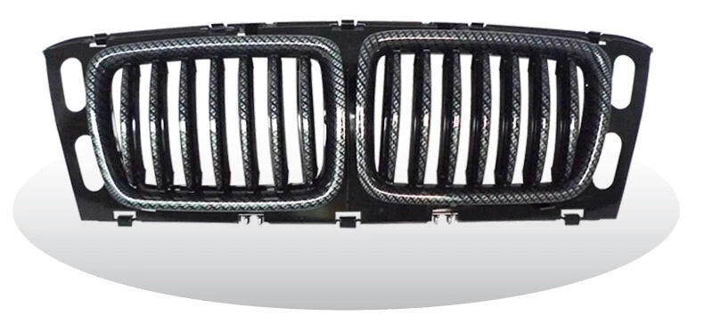 Front Kidney Hood Grilles Carbon Look For '1994-'1995 BMW E34 5 Series 4D Sedan Foto 1 de 1