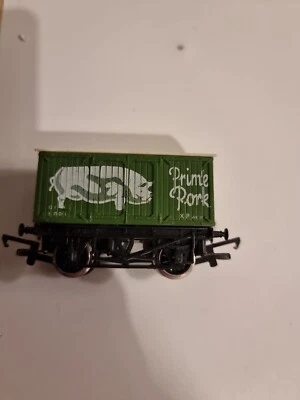 VINTAGE Hornby Closed Wagon PRIME PORK R.162 - Image 1 of 4