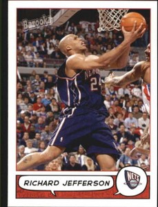 2004-05 Topps Bazooka Basketball Mini #14 Richard Jefferson