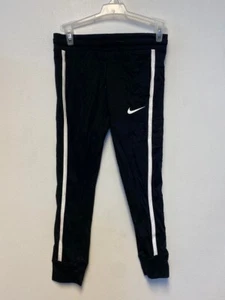 NIKE KIDS STRIP JERSEY PANTS, BLACK, XSMALL *NEW - Picture 1 of 2