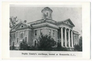 Duplin County Court House, Kenansville, North Carolina RPPC - Picture 1 of 2