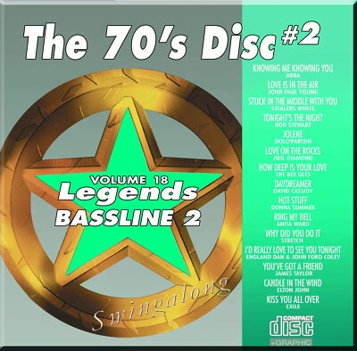 LEGENDS KARAOKE CD+G BASSLINE VOL-18 - Image 1 of 3