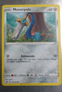 Card Pokemon Monorpale 105/163 Styles de Combat, Dated of / The Booster, French - Picture 1 of 1
