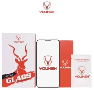 Tempered Glass Anti Dust Screen Protector 2 Pack iPhone 13 Pro Max - Picture 1 of 5