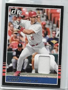 MAGLIA USATA ALBERT PUJOLS 2019 DONRUSS BLACK BOARDER GAME - Foto 1 di 1