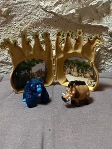 2 minis figurines Les As de la jungle : Miguel le gorille et Fred le phacochère - Photo 1/3