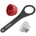 Silver and Red Crankset Installation Sleeve Tool for Shimano M7100 M8100 M9100