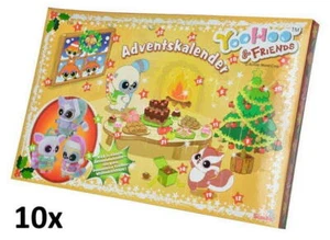 SONDERPOSTEN Yoohoo & Friends Adventskalender 10 Stück - Bild 1 von 1