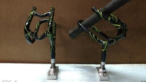 Lund Boat Rod Holders set of 8. with mount BLOCKS.and free ship. - Picture 1 of 7