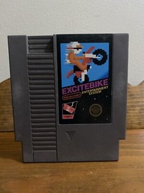 Vintage NES EXCITEBIKE Nintendo Entertainment System Video Game 1985