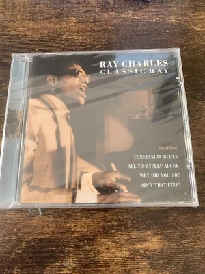 Sealed Ray Charles Cd Classic Ray Brand New Including Confession Blues - Image 1 of 4