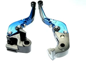 Kawasaki ZX6R 636 2019-2024 Pieghevole Estensione Freno & Frizione Leve Road - Picture 1 of 9