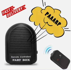 Electronic Fart Box Machine Remote Controlled Prank Joke Fun Fart Machine Box - Picture 1 of 6