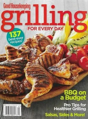 Good Housekeeping Magazine Everyday Grilling Healthy BBQ Salsas Sides 2009 — 第 1/4 张图片